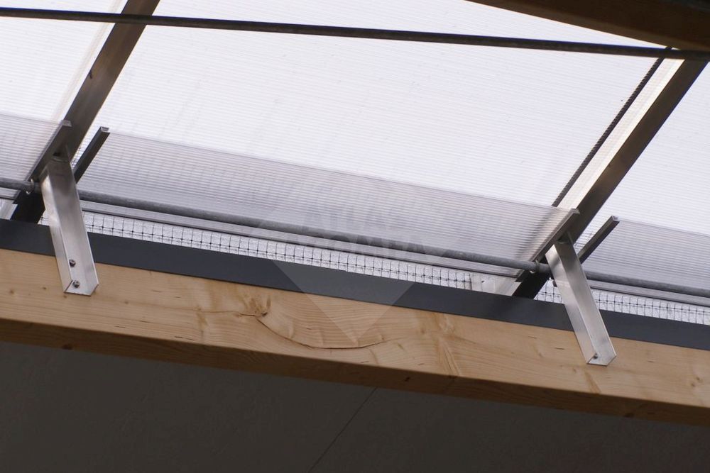 ISO Ventilatienok Opaal Polycarbonaat 02