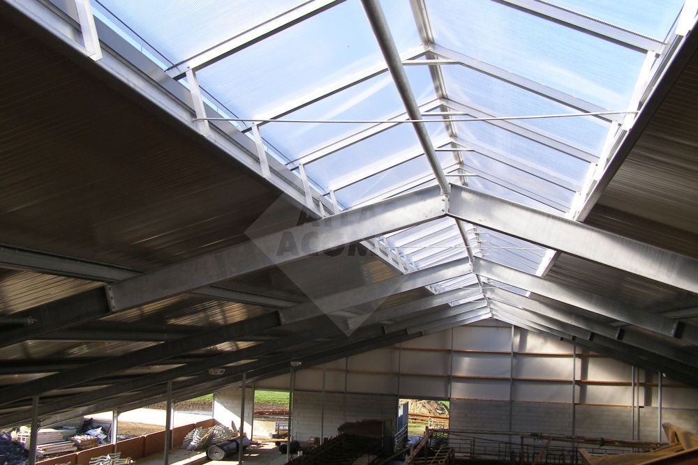 ISO Ventilatienok Opaal Polycarbonaat 09