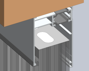 Modulit 511LP iso in 50 bovendetail