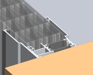 Modulit 511LP iso in 55 zijrechtsdetail