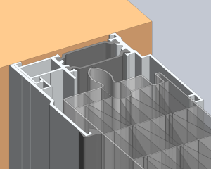 Modulit 511LP iso in 60 zijlinksdetail