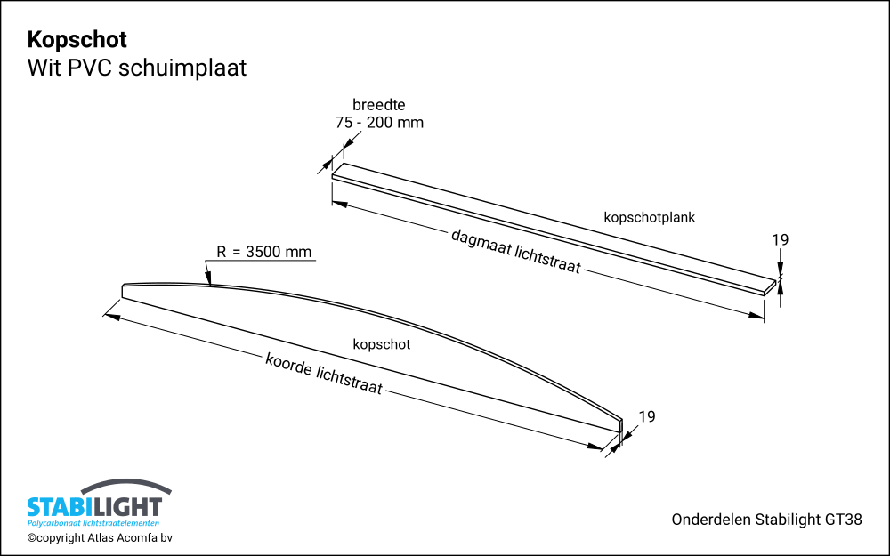 Stabilight GT38 Kopschot