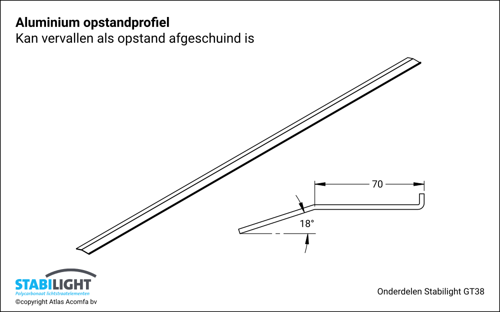 Stabilight GT38 Opstandprofiel